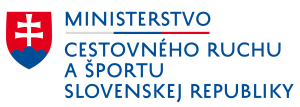 logo Ministerstvo Cestovného Ruchu a športu Slovenskej republiky
